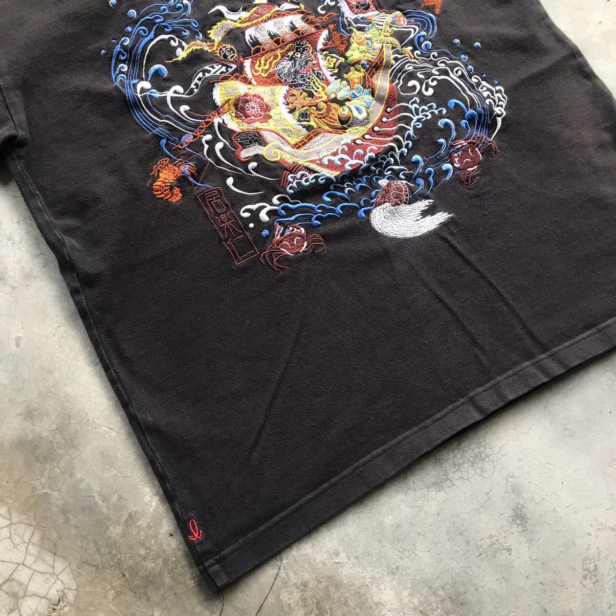 Japanese Brand SUKAJAN JAPAN RARE TEE Size US L / EU 52-54 / 3 - 3 Thumbnail