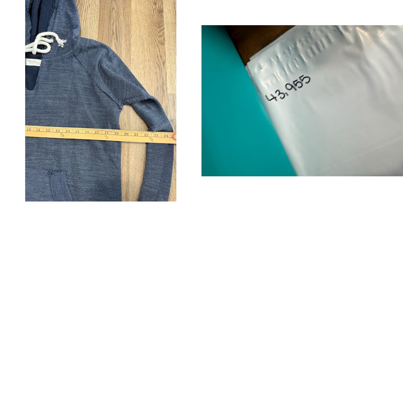 Vintage **Ocean Drive Blue Women's Medium Pullover Sweatshirt Long Sleeve** User: Ocean Drive Blue Women's Medium Pullover Sweatshirt Long Sleeve Size M / US 6-8 / IT 42-44 - 8 Thumbnail