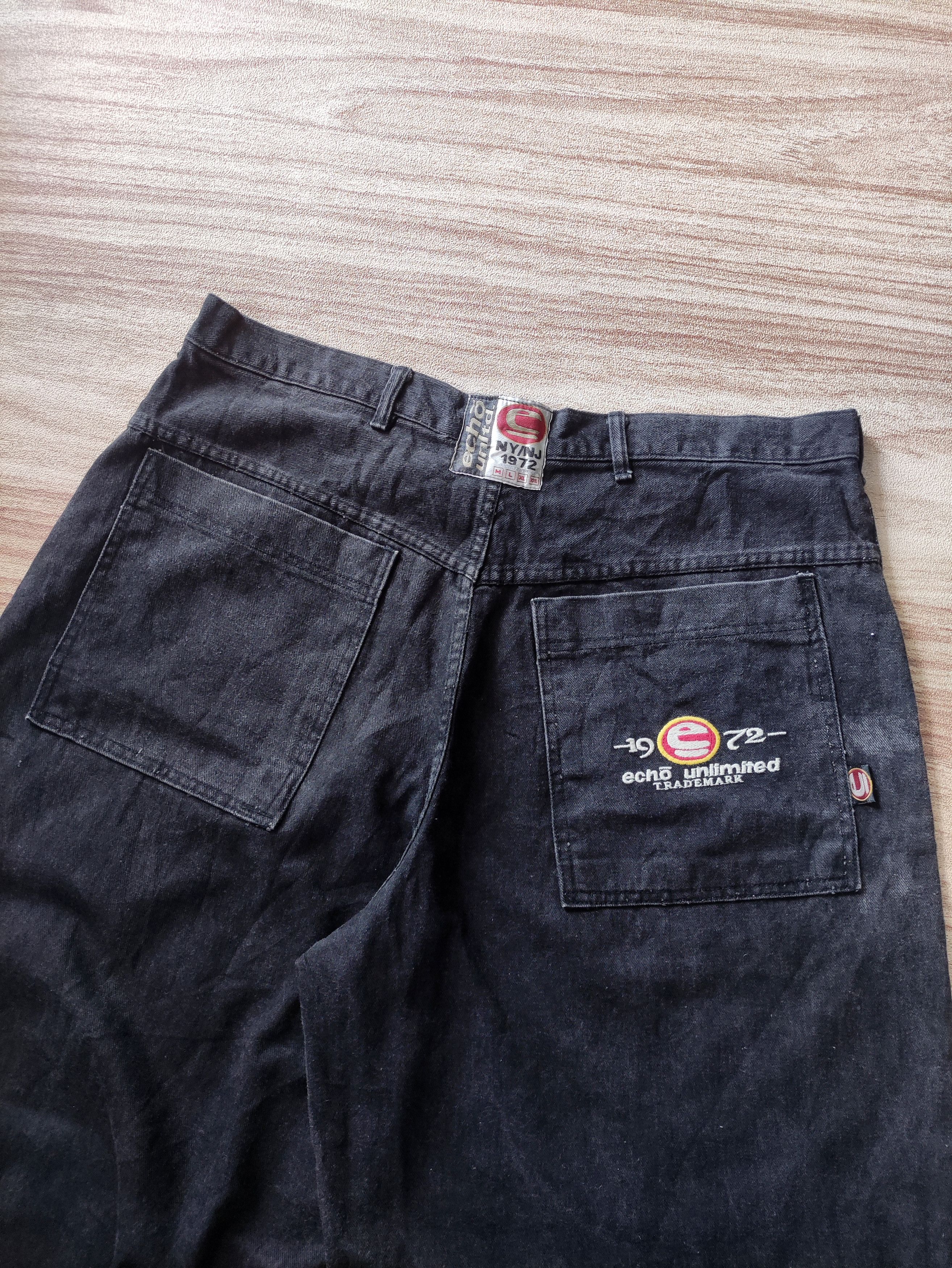 Ecko Unltd. × Vintage ECHO UNLIMITED BAGGY DENIM MADE IN USA Size US 40 / EU 56 - 2 Thumbnail