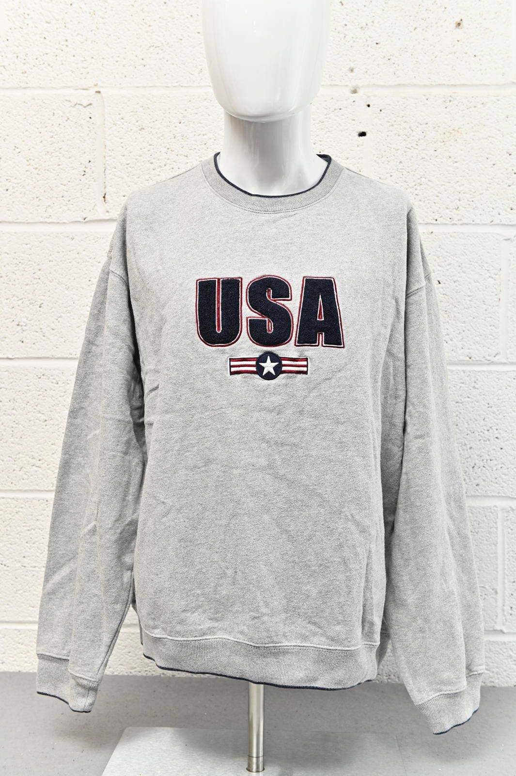 The Unbranded Brand C&B USA Graphic Sweatshirt Comfortable Mens Size L Size US L / EU 52-54 / 3 - 1 Thumbnail
