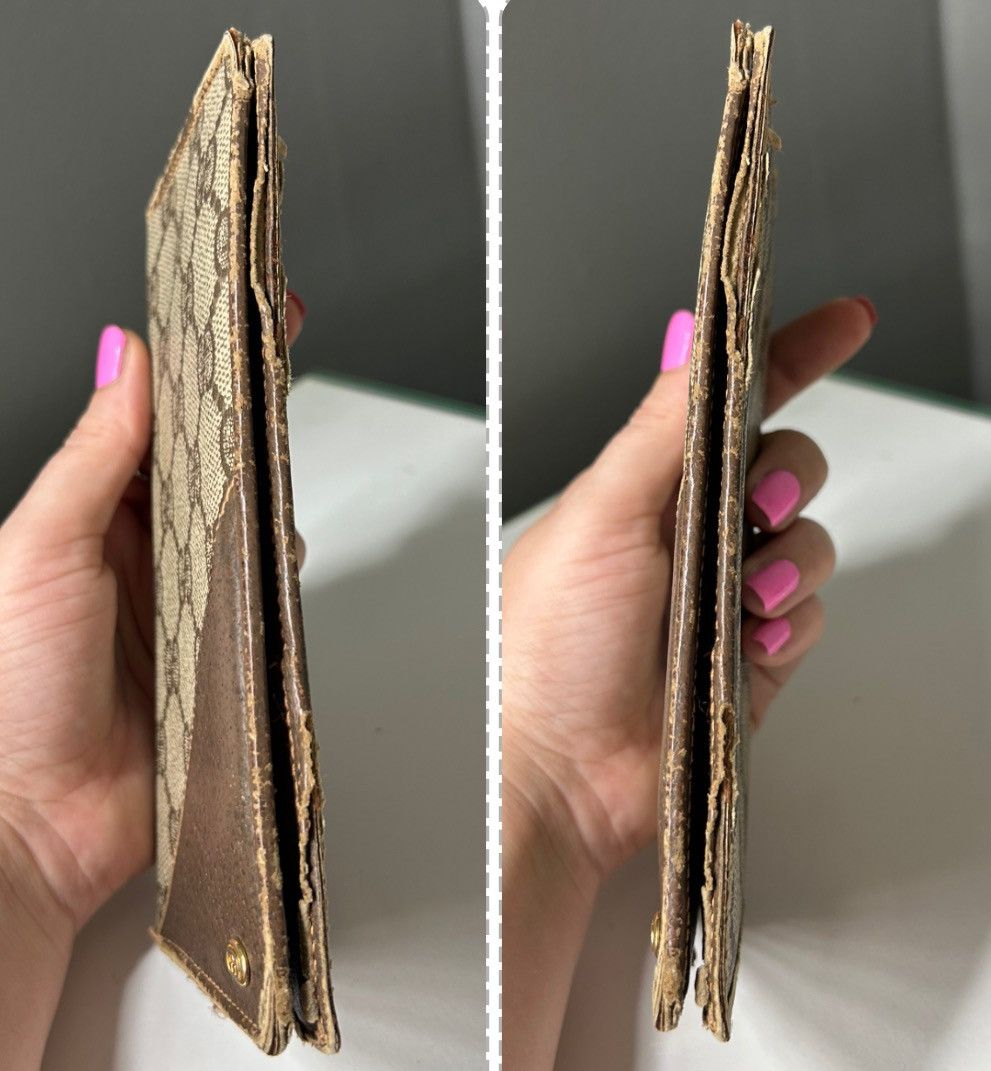 Gucci Gucci GG Monogram Canvas Wallet 01•03•713 (Project Piece) Size ONE SIZE - 8 Thumbnail