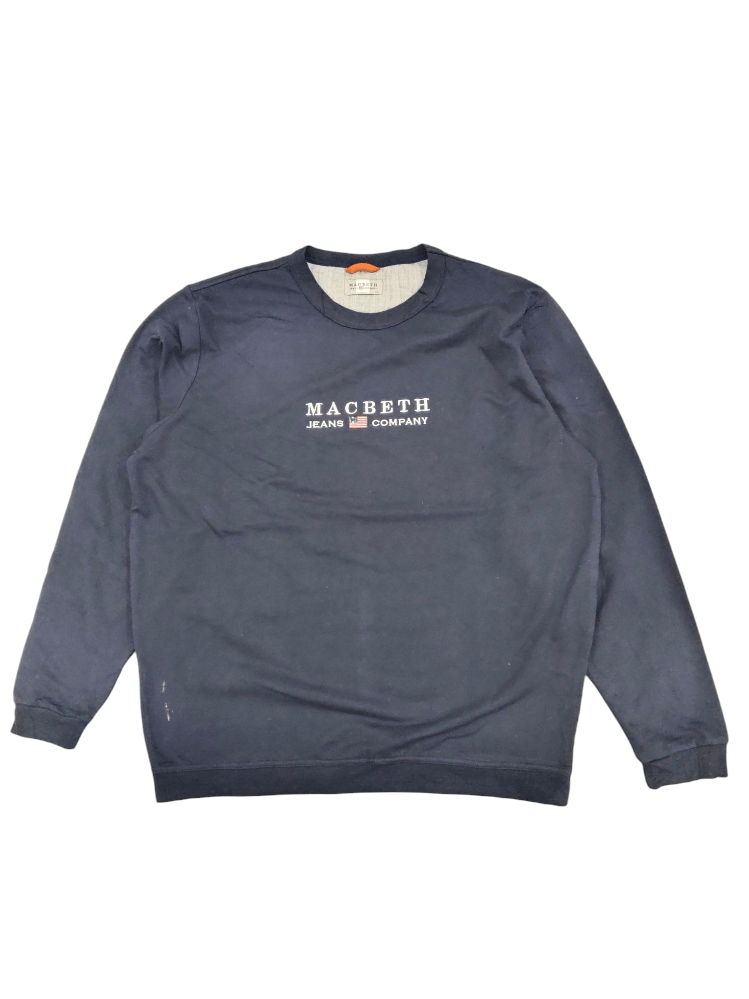 Japanese Brand × Macbeth × Vintage Vintage Macbeth Big Logo Sweatshirt Size US L / EU 52-54 / 3 - 1 Thumbnail