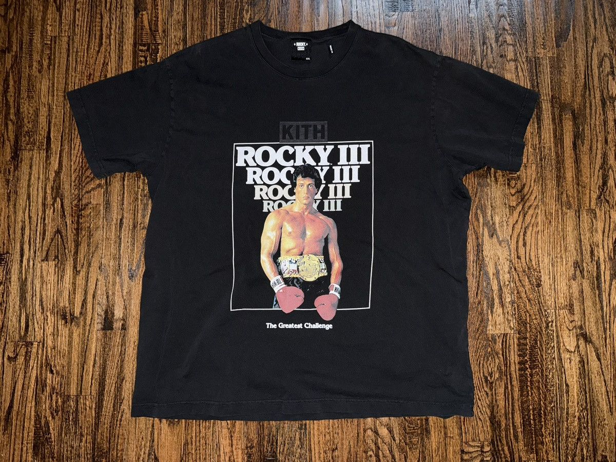 KITH X Rocky Vintage Rocky III 3 Graphic T-Shirt Size XXL