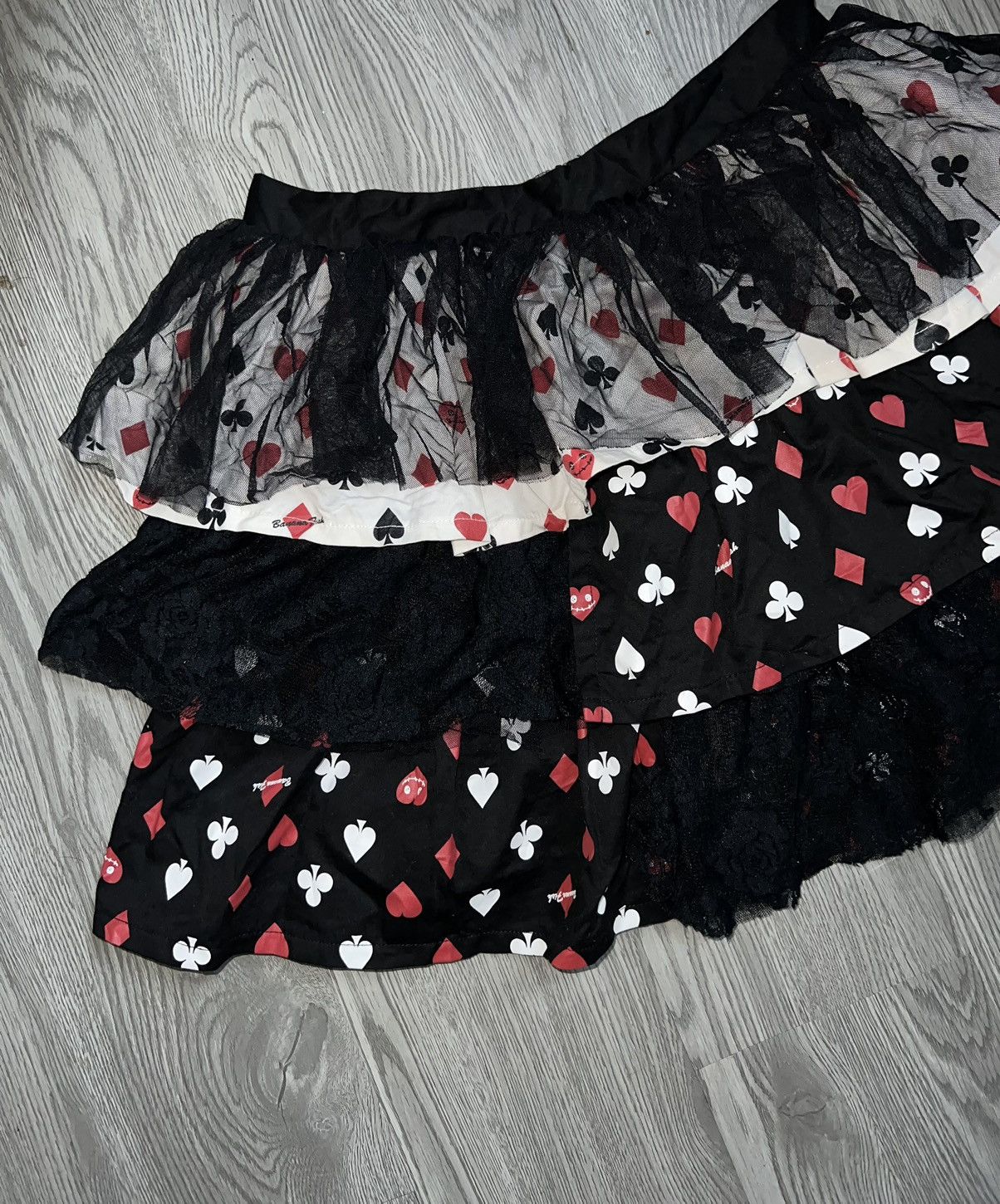 Vivienne Westwood Banana fish playing card layered skirt ♥️♣️♠️♦️ Size 26" / US 2 / IT 38 - 10 Thumbnail