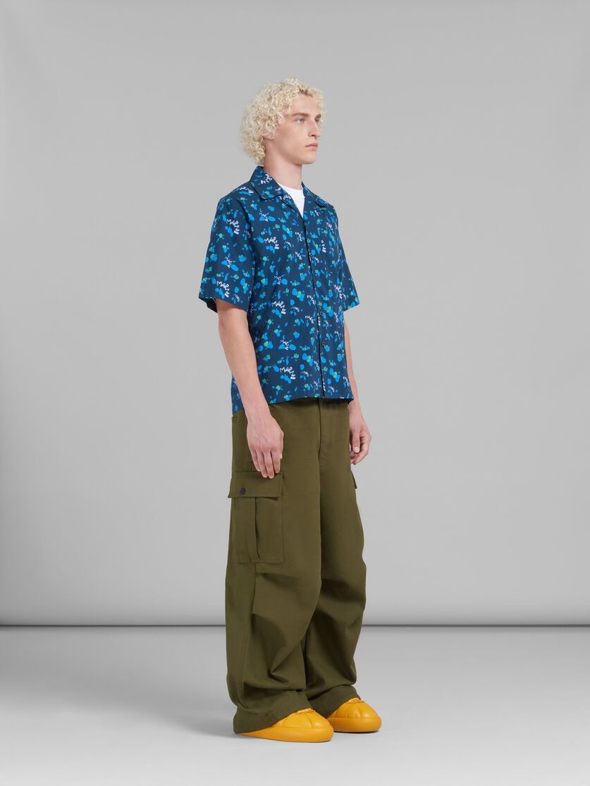 Marni oc11z0525 Bowling Shirt in Multicolor Size US M / EU 48-50 / 2 - 5 Thumbnail