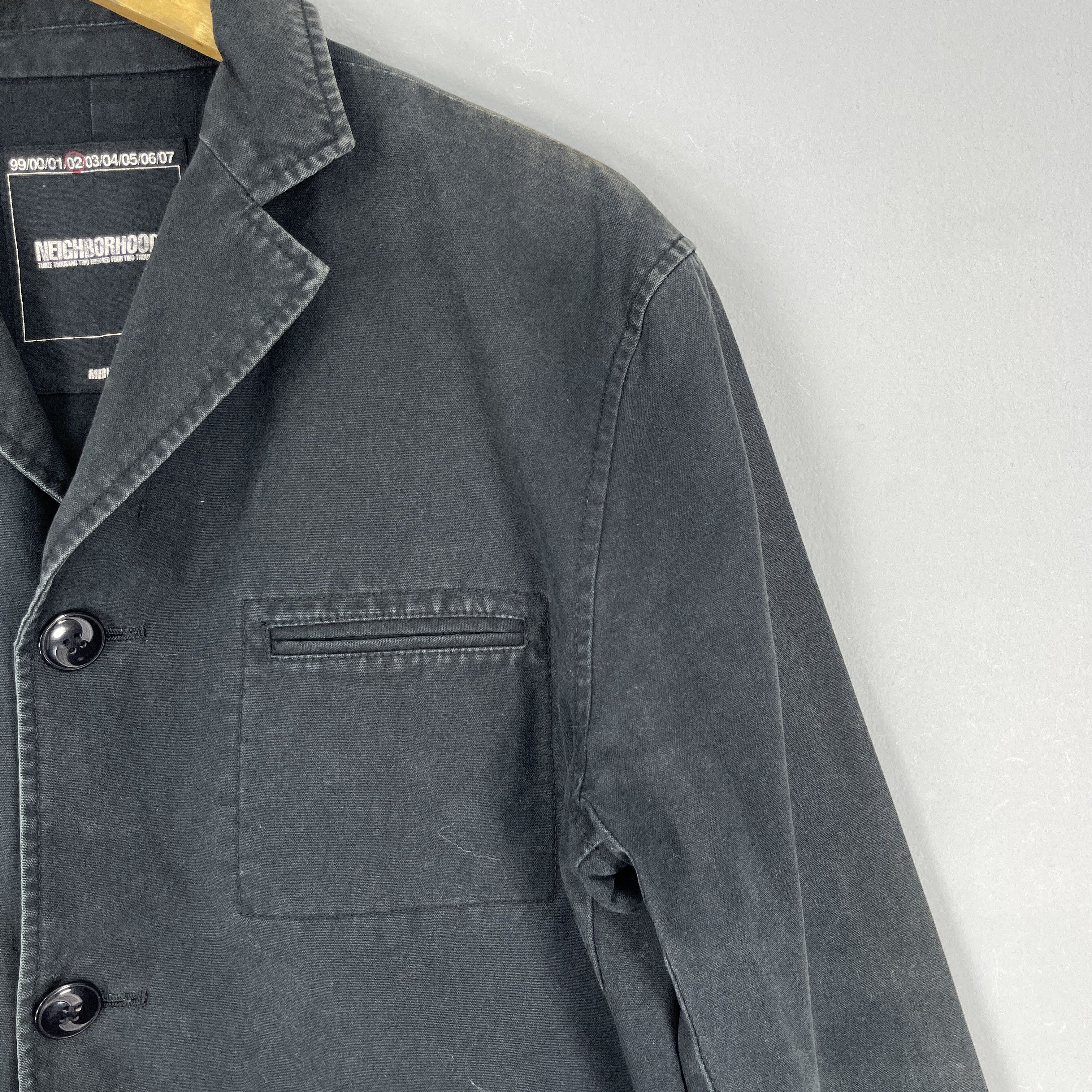 Neighborhood Vintage 1990s NEIGHBORHOOD Sun Faded Workwear Jacket Size US M / EU 48-50 / 2 - 2 Thumbnail