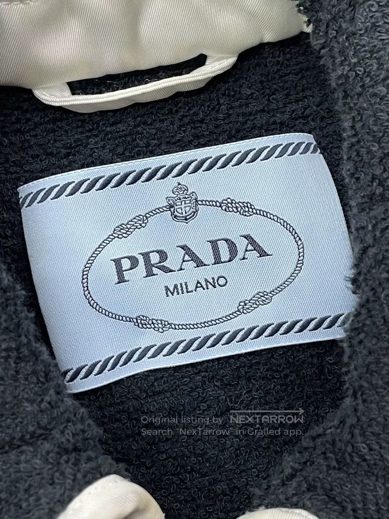 Prada Prada Black triangle towel jacket Size XS / US 0-2 / IT 36-38 - 3 Thumbnail