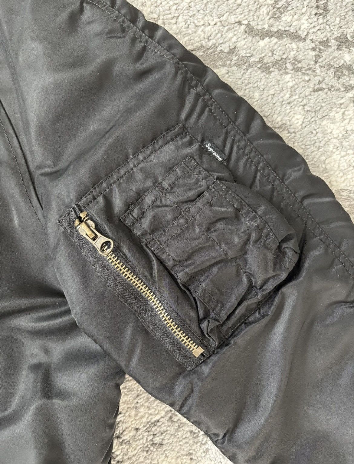 Supreme × Vintage Supreme Flight Satin N-2B Parka FW14 Size US M / EU 48-50 / 2 - 4 Thumbnail