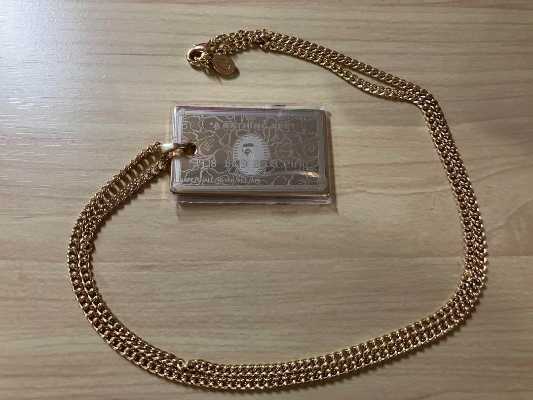 Bape NEW! Bape Card Member Exclusive Bapex Card Necklace Size ONE SIZE - 3 Thumbnail
