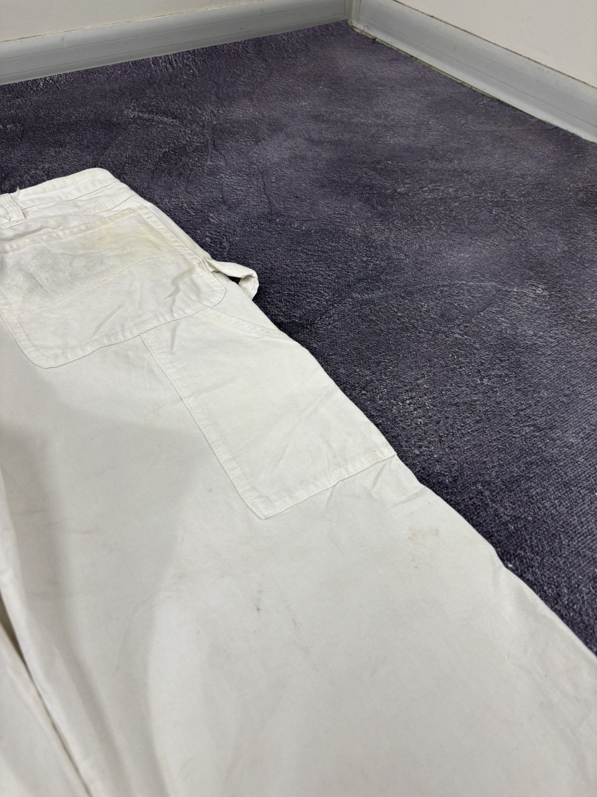 Dickies Vintage Dickies USA White Work Carpenter Hype Baggy Pants Size US 38 / EU 54 - 7 Thumbnail