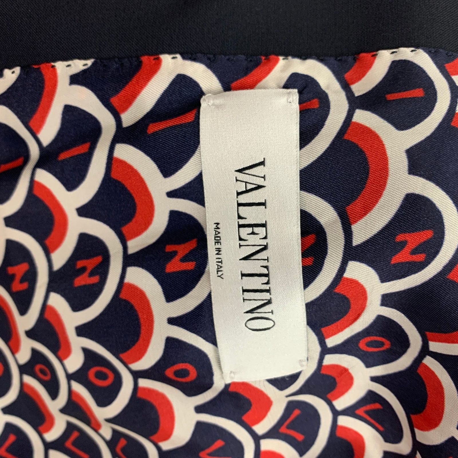 Valentino VALENTINO Size 42 Navy Wool Mohair Notch Lapel Sport Coat Size 42R - 7 Thumbnail