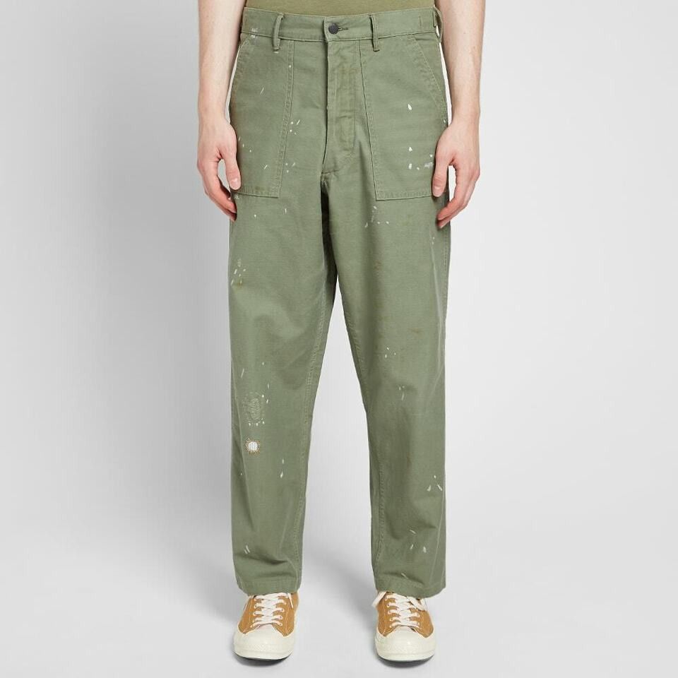 Polo Ralph Lauren Relaxed Fit Paint Splatter Army Utility Pants