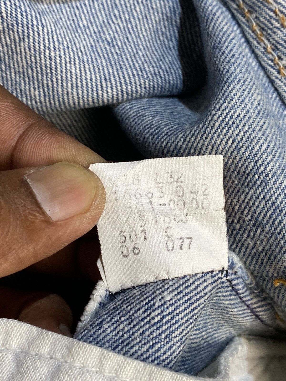 Levi's × Vintage 80's Levis 501 Distressed Relaxed Blue Denim Jeans 38x32 Size US 38 / EU 54 - 20 Thumbnail