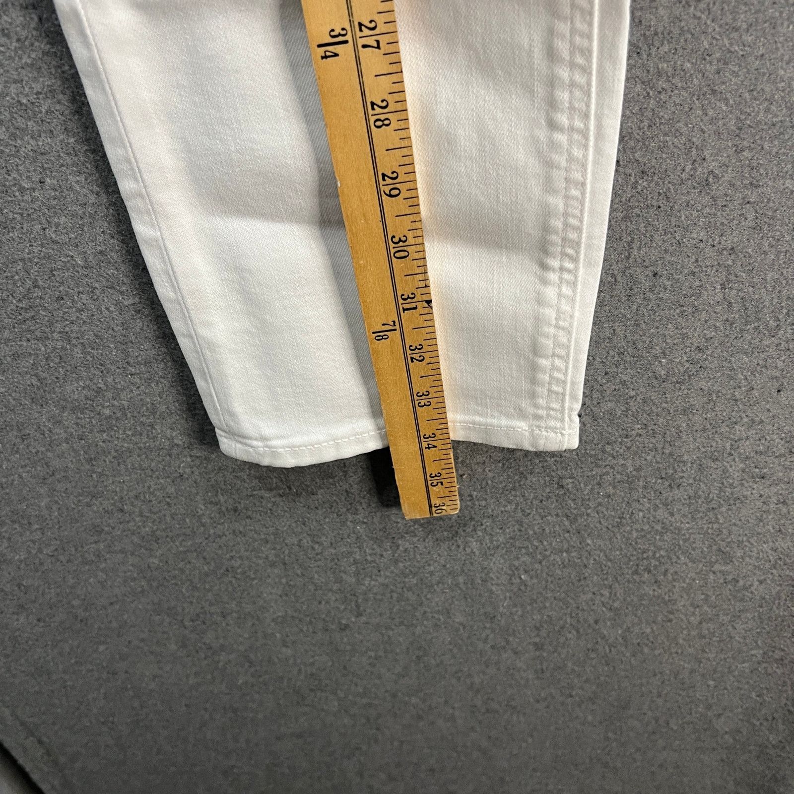 Other Encore by Idina Menzel Regular High Waisted Crop Jeans Size 28" / US 6 / IT 42 - 6 Thumbnail