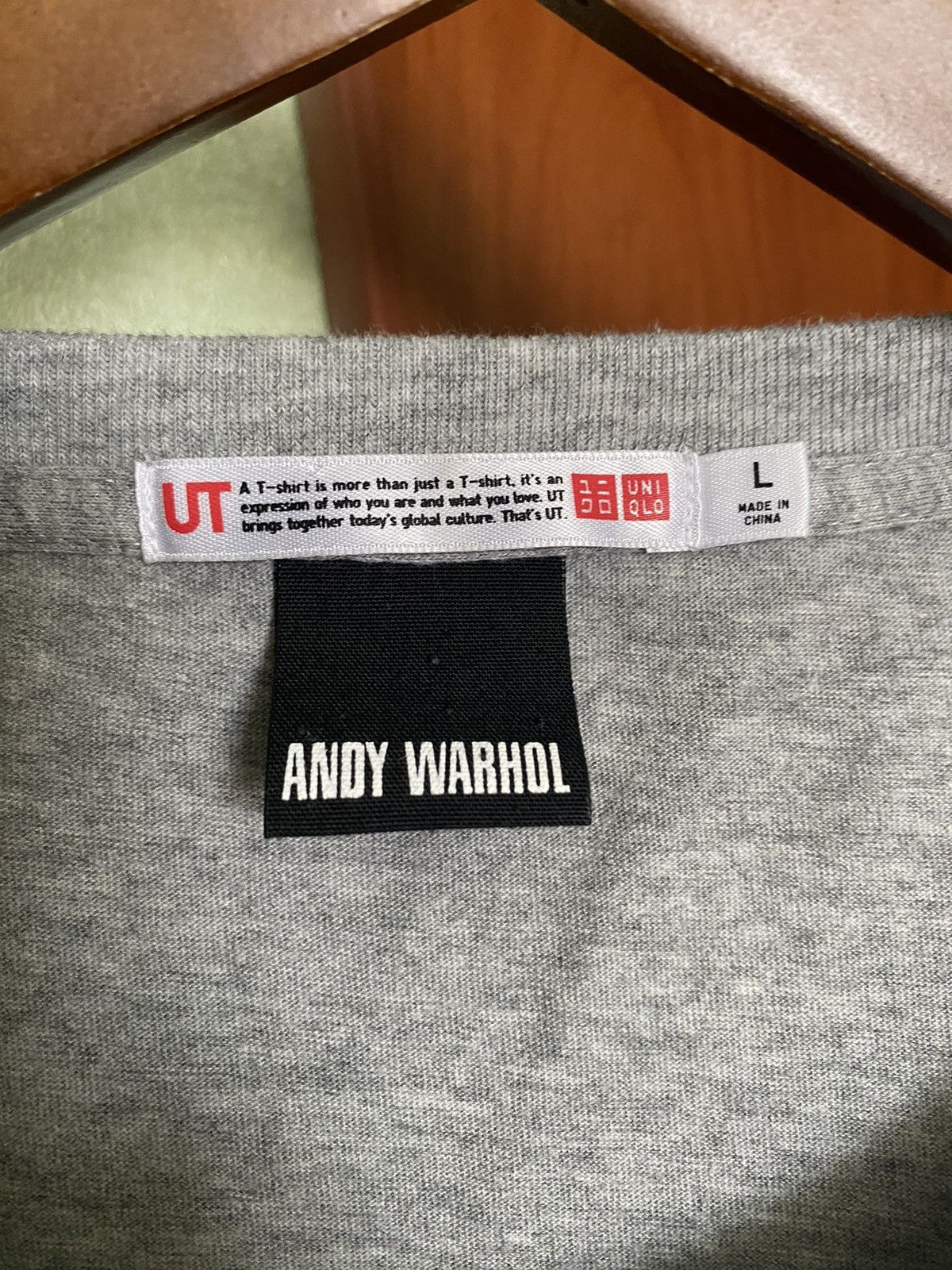 Andy Warhol × Uniqlo × Vintage Andy Warhol x Uniqlo Pop Art is for everyone Graphic Tees Size US L / EU 52-54 / 3 - 4 Thumbnail