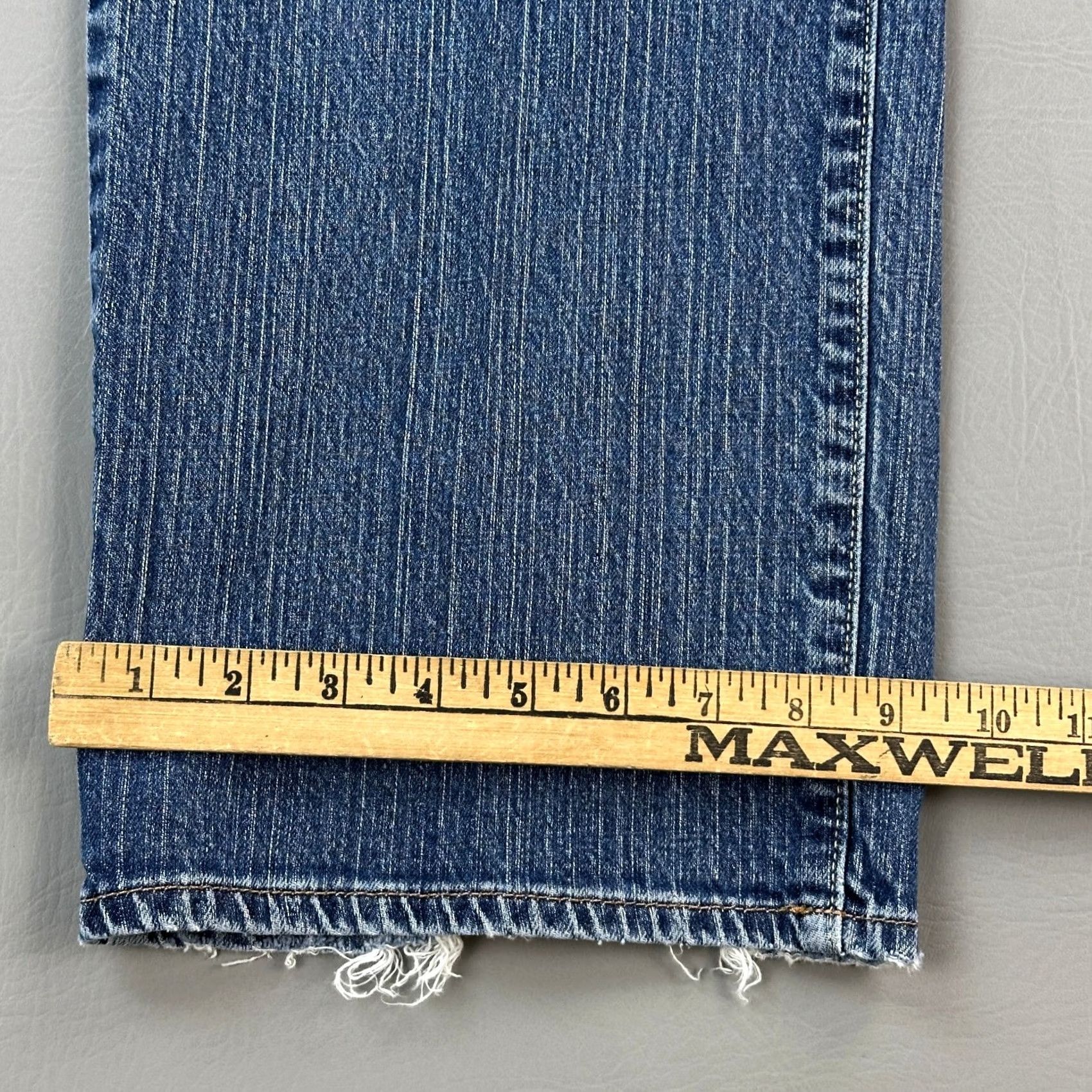 Lucky Brand Vintage Lucky Brand Dungaree Jeans Mens 38x32 Medium Wash Regular Bootcut Y2K Mens Jeans Blue 90s Cowboy Hipster Retro USA Size US 38 / EU 54 - 4 Thumbnail