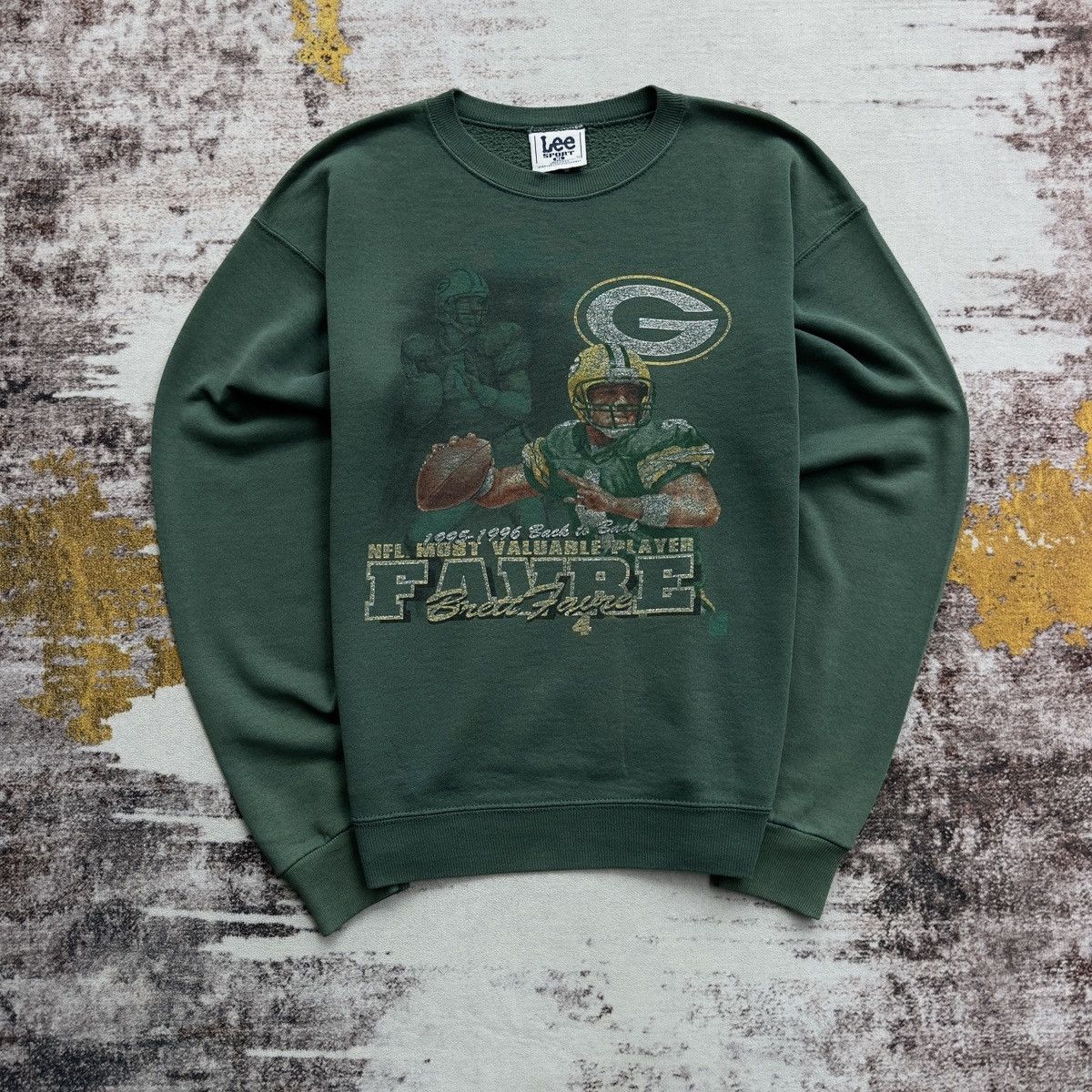 NFL VINTAGE LEE NFL RUGBY FOOTBALL AMERICAN SPORTS SWEATSHIRT Size US XL / EU 56 / 4 - 1 Thumbnail