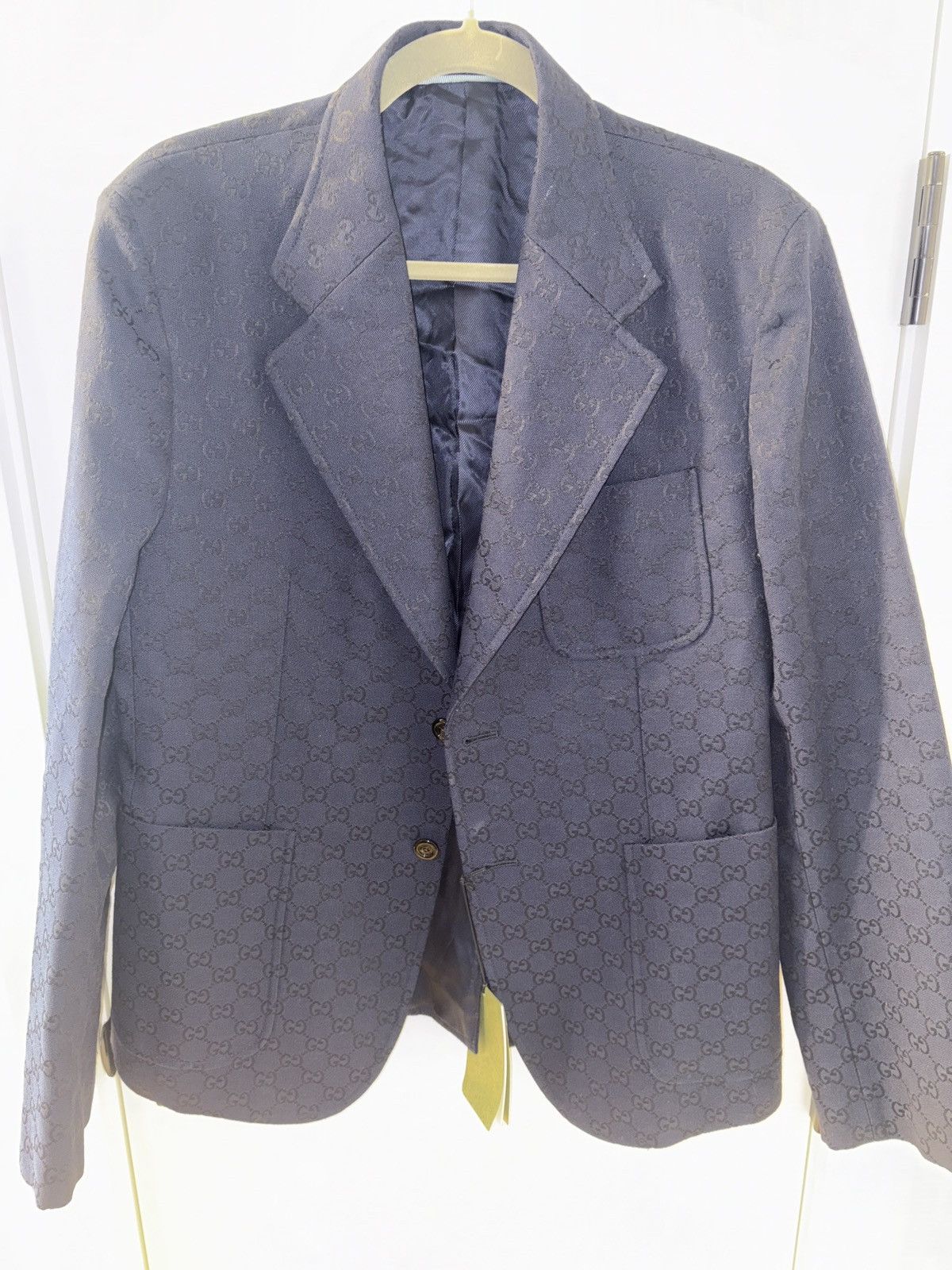 Gucci Gucci blazer with GG logo Size 50R - 1 Thumbnail