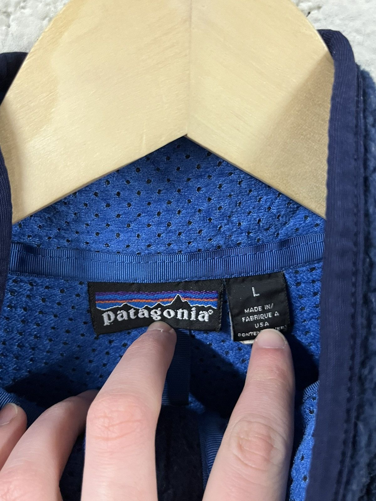 Patagonia Patagonia 90s deep pile fleece gorpcore rare hiking Size US L / EU 52-54 / 3 - 8 Thumbnail