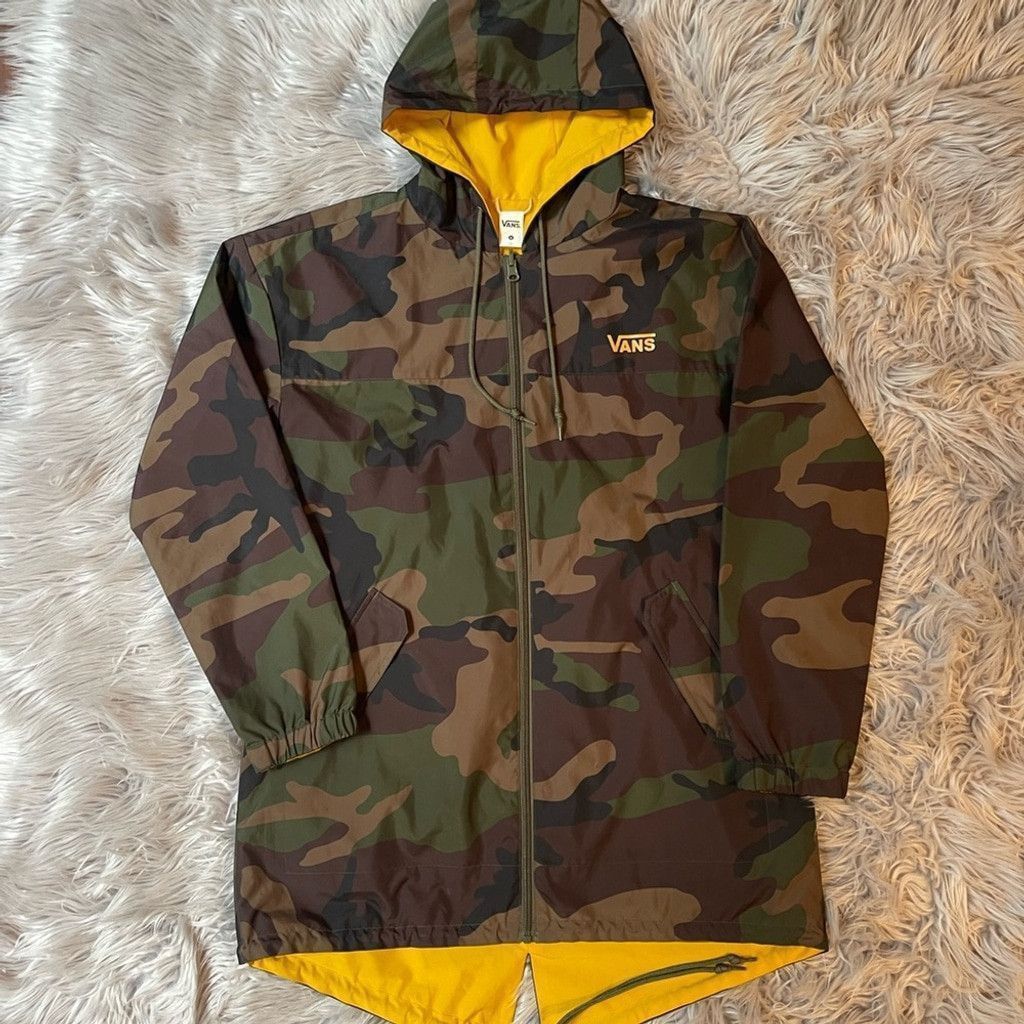 Vans Vans camo rain jacket size M Size US M / EU 48-50 / 2 - 1 Thumbnail