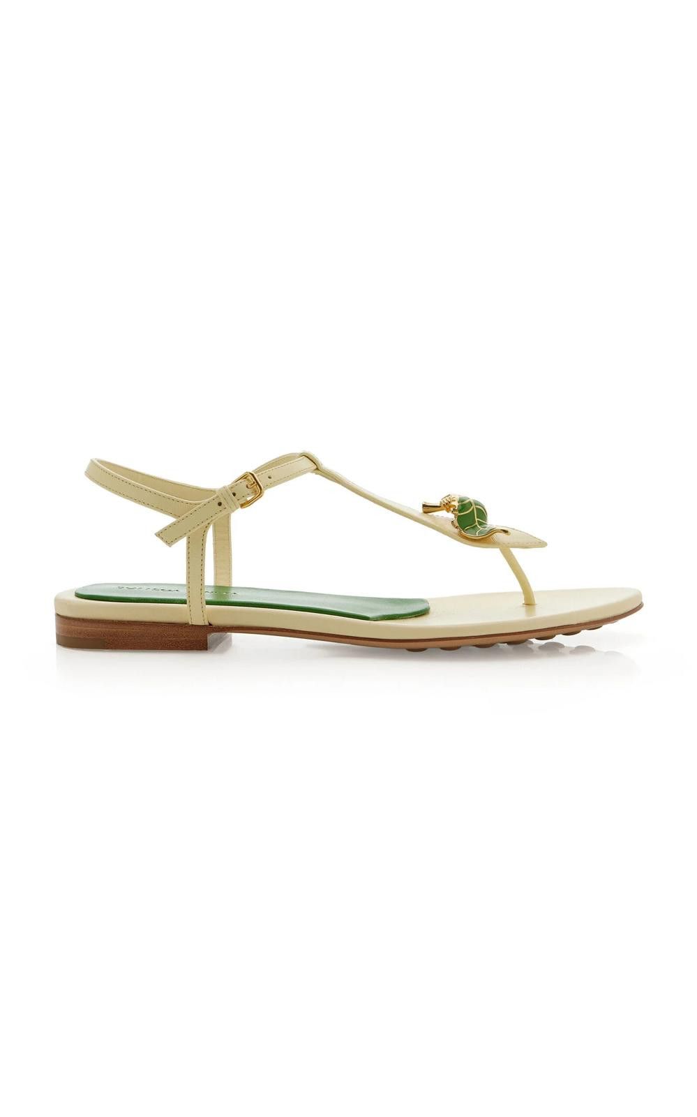 Bottega Veneta Bottega Veneta Rana Flora Thong Sandals Size US 7.5 / IT 37.5 - 1 Thumbnail