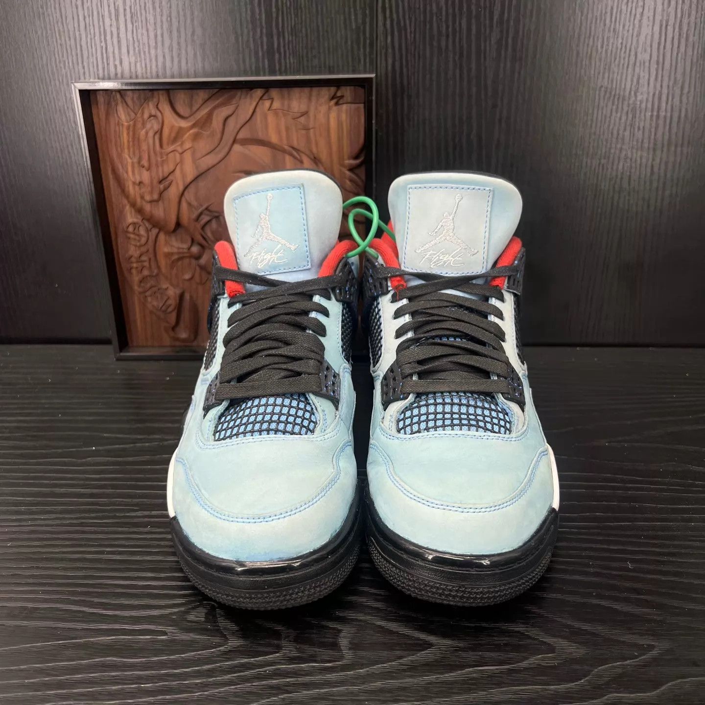 Travis Scott Travis Scott x AJ4 Blue Suede Size 43 Size US 10 / EU 43 - 4 Thumbnail