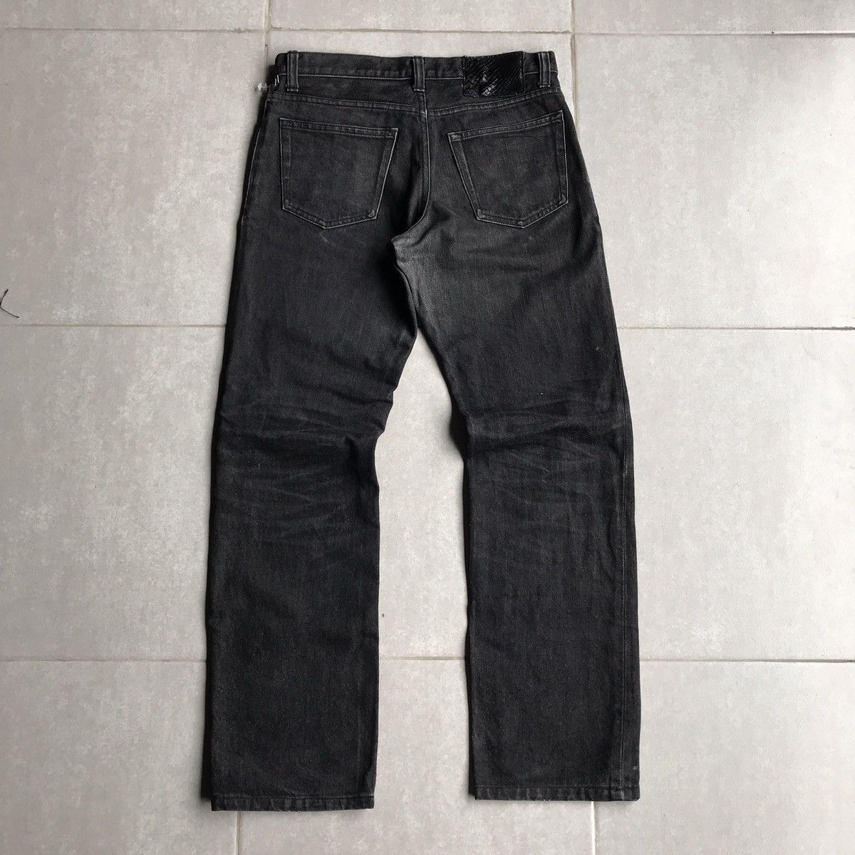 Attachment × Kazuyuki Kumagai Attachment Attachment black wash jeans Size US 28 / EU 44 - 10 Thumbnail