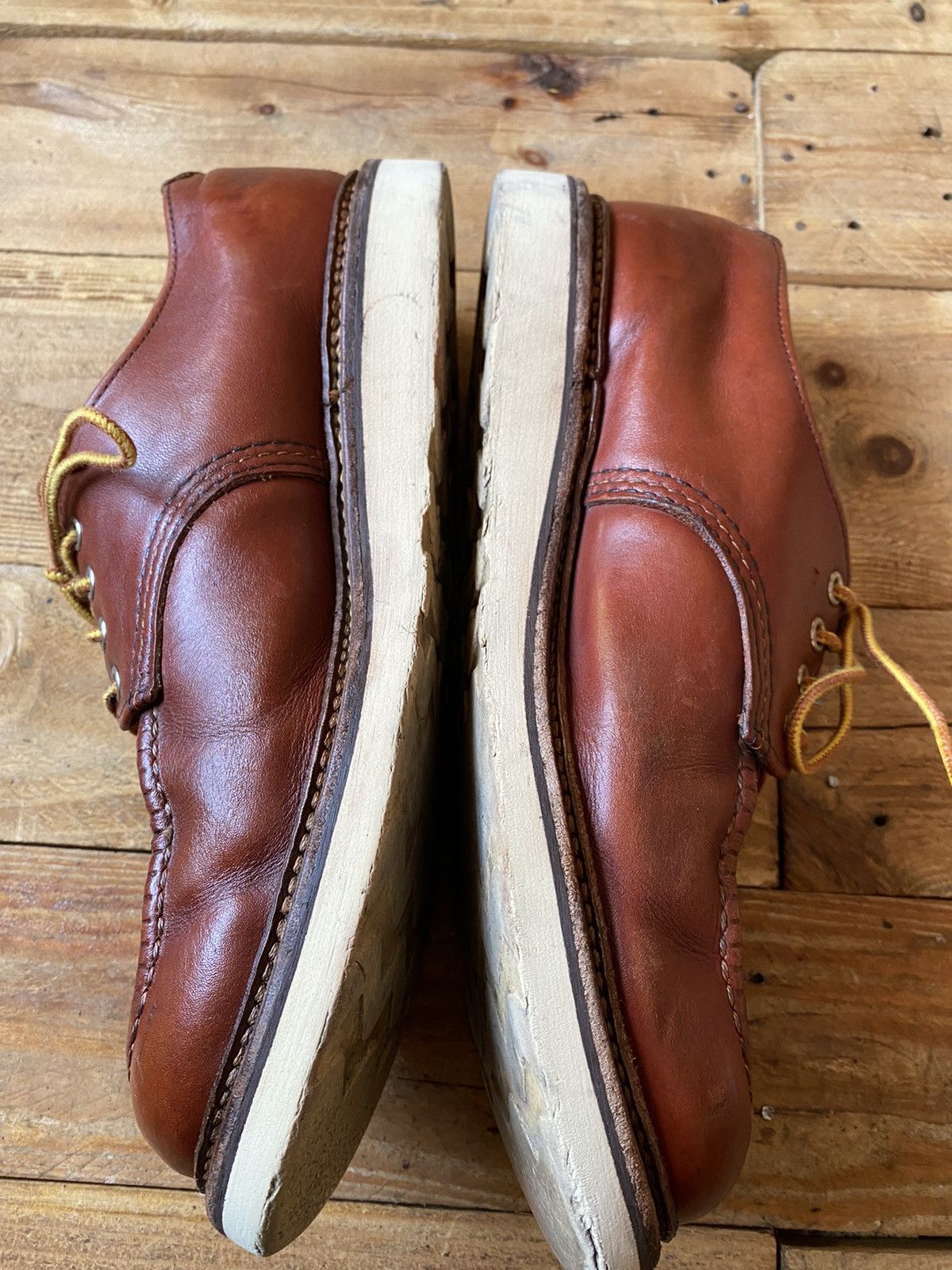 Red Wing Redwing oxford brown casual leather shoes sz 9.5 Size US 9.5 / EU 42-43 - 7 Thumbnail
