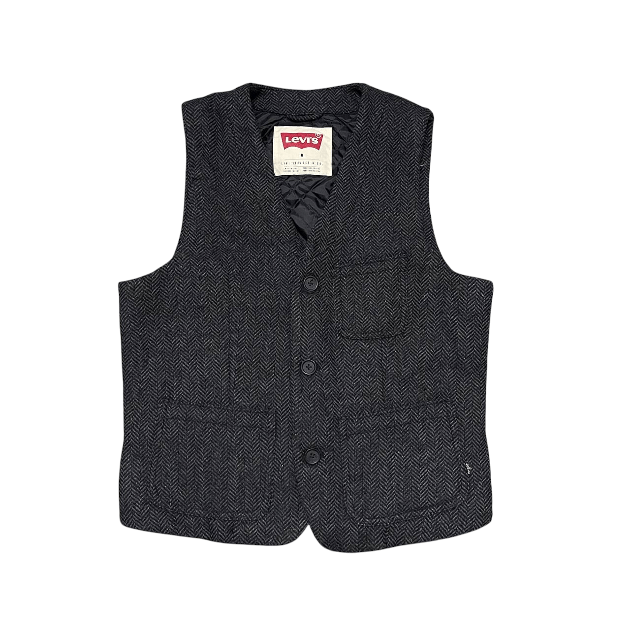 Levi's Levis Wool Vest Size US M / EU 48-50 / 2 - 1 Thumbnail
