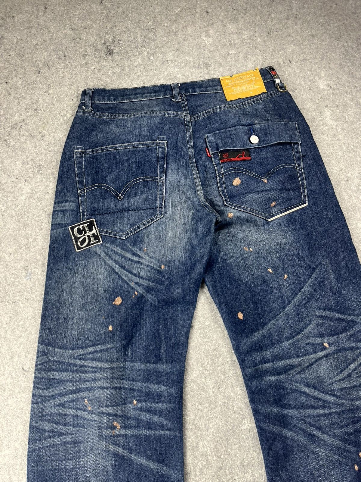 CLOT × Levi's Levi’s 505 x CLOT x DR Romanelli japan selvedge denim Size US 32 / EU 48 - 8 Thumbnail