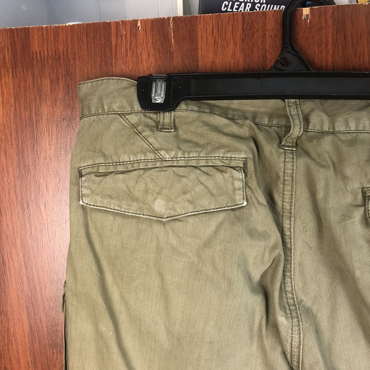 Japanese Brand × Takeo Kikuchi Takeo Kikuchi Green Cargo Multipocket Pants #7519 Size US 30 / EU 46 - 13 Thumbnail