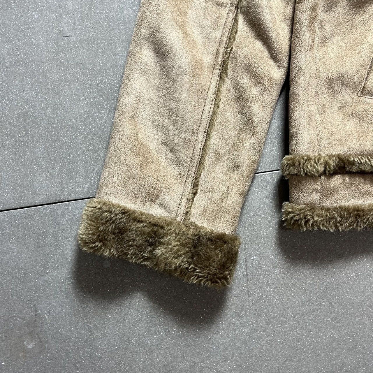 If Six Was Nine × Japanese Brand × Le Grande Bleu (L.G.B.) Romantic Mocha Faux Fur Hooded Jacket Size L / US 10 / IT 46 - 6 Thumbnail