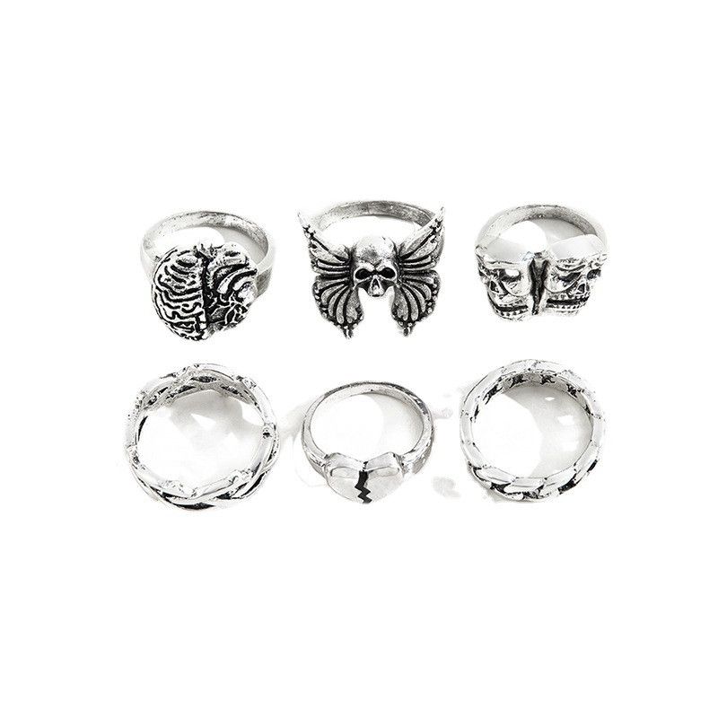 Jewelry Crazy Jewelry Rings Open Size Chrome Ring (Size 7-13) Size ONE SIZE - 5 Thumbnail