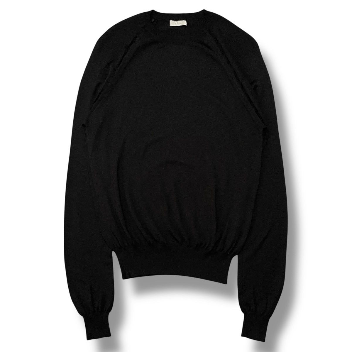 Dior Dior Homme S/S08 Kris Van Assche Distress Knitted Sweatshirt Size US S / EU 44-46 / 1 - 1 Thumbnail