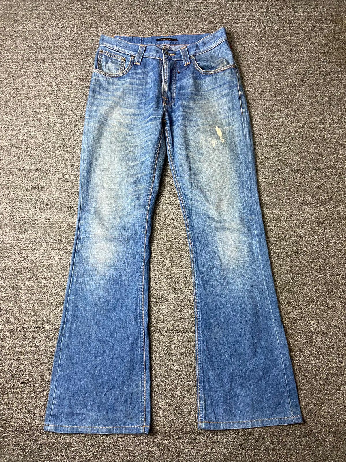 Nudie Jeans Nudie Jeans Flare Cut Denim Pants (149) Size US 29 - 12 Thumbnail
