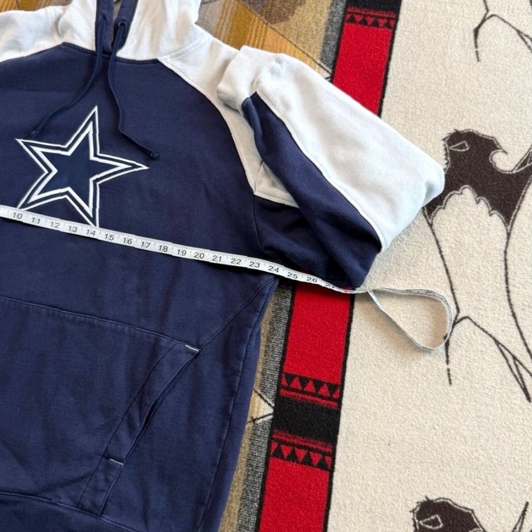 Reebok VINTAGE Reebok Hoodie Sweatshirt Dallas Cowboys Blue Size L Embroidered NFL Y2K Sports Football Men Size US L / EU 52-54 / 3 - 6 Thumbnail
