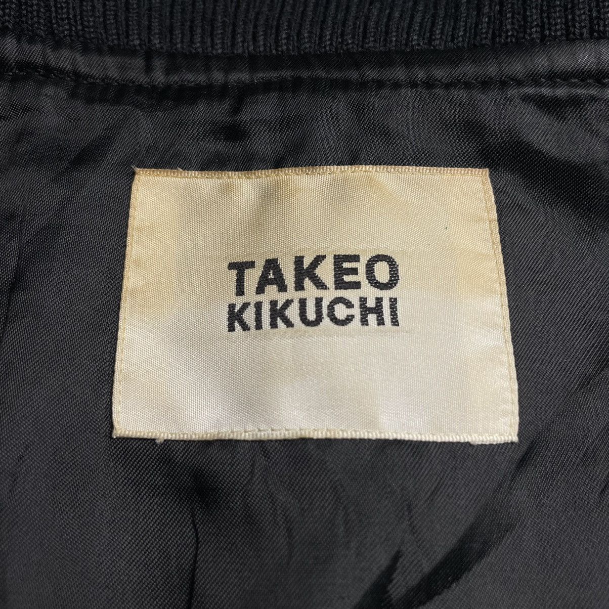 Takeo Kikuchi 🇯🇵 TAKEO KIKUCHI WOOL BOMBER JACKET Size US M / EU 48-50 / 2 - 11 Thumbnail