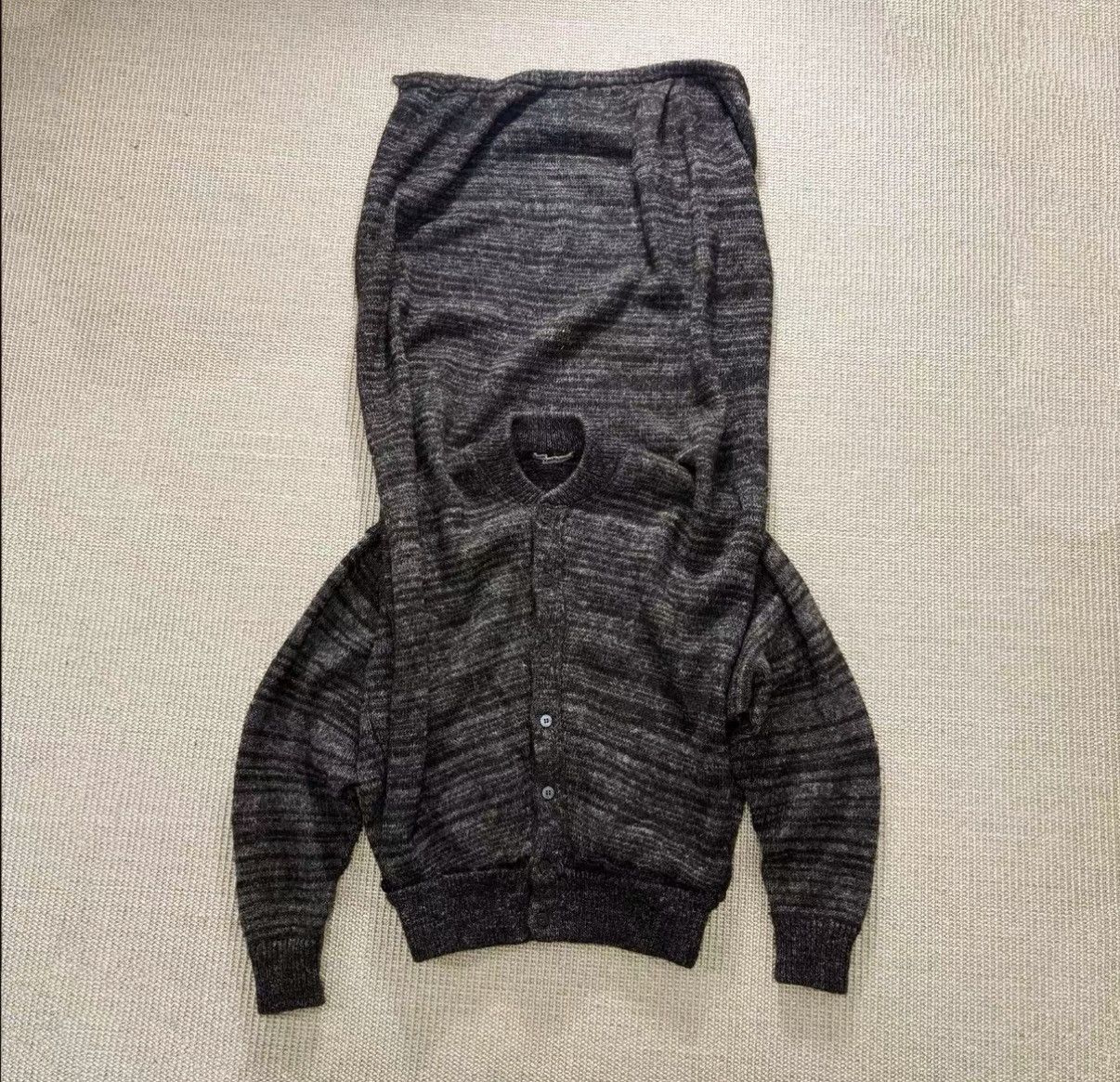 Issey Miyake Issey Miyake Original Asymmetric Draped Knit Sweater J29 Size US M / EU 48-50 / 2 - 6 Thumbnail