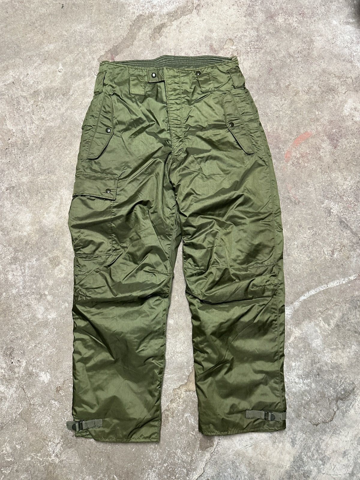 Vintage USN Military Insulated Extreme Cold Weather cargo deck pant Size US 34 / EU 50 - 1 Thumbnail