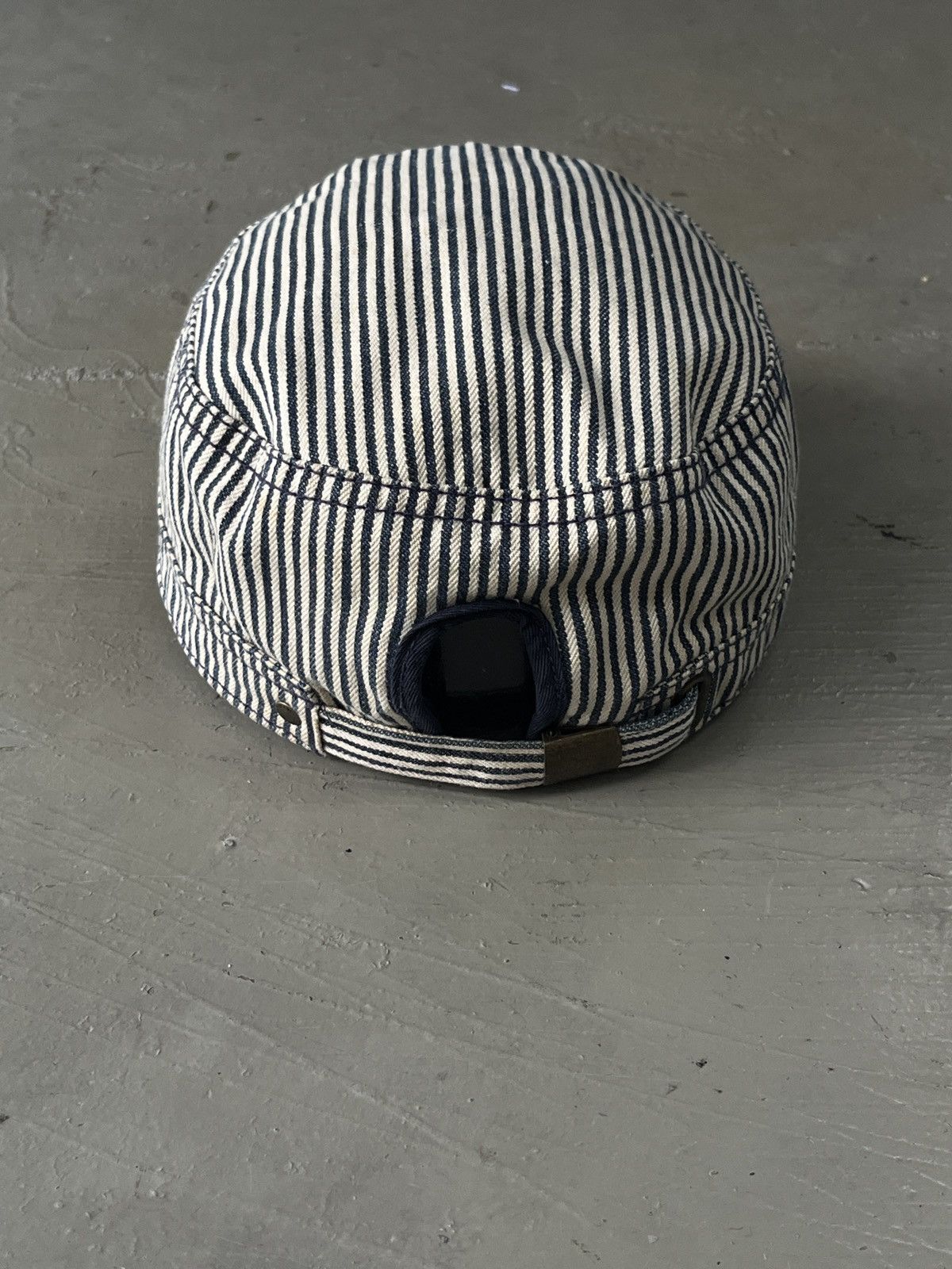 Vintage Vintage Gap Kapital Style Hickory Short Brim Conducter Hat Size ONE SIZE - 4 Thumbnail