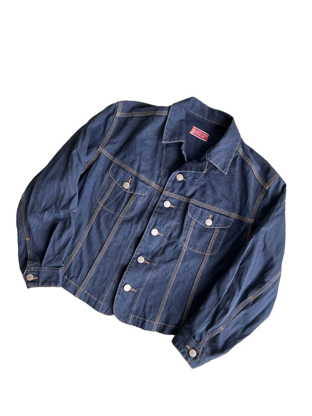 14th Addiction 90s 45RPM Studio Denim Line Boxy Fit Trucker Denim Jacket Size US M / EU 48-50 / 2 - 3 Thumbnail