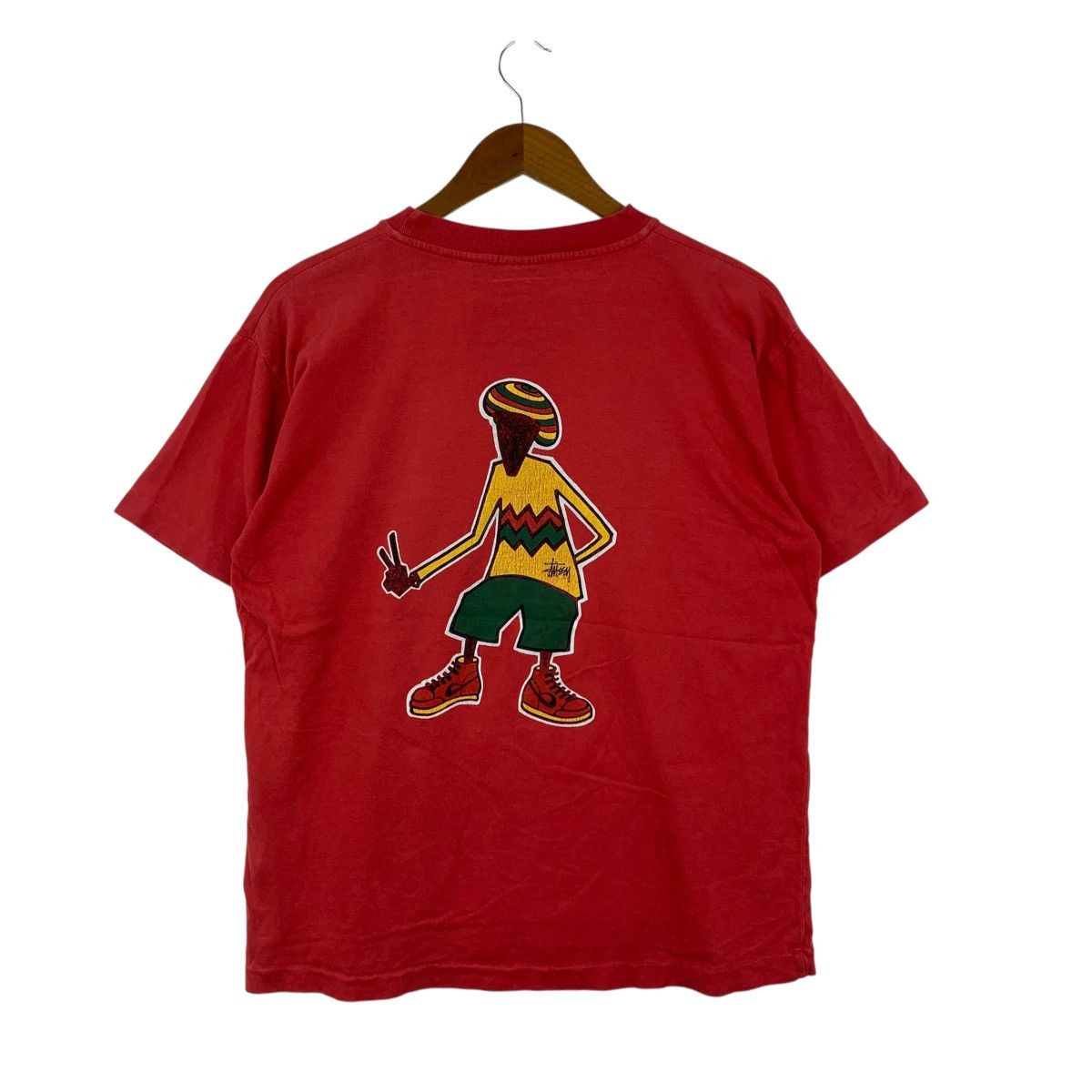 Stussy Vintage 90s STUSSY USA REGGAE Rootz Rockin Rydims TShirt Size US XS / EU 42 / 0 - 1 Thumbnail