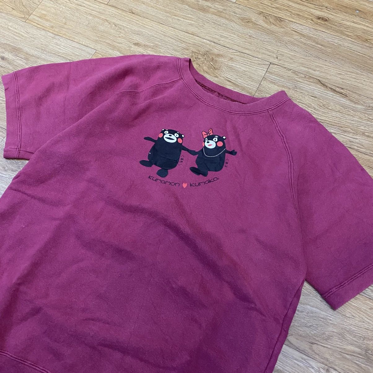 Japanese Brand 2000s Kumamon kumako Purpel Y2K Style Tee Size US M / EU 48-50 / 2 - 2 Thumbnail