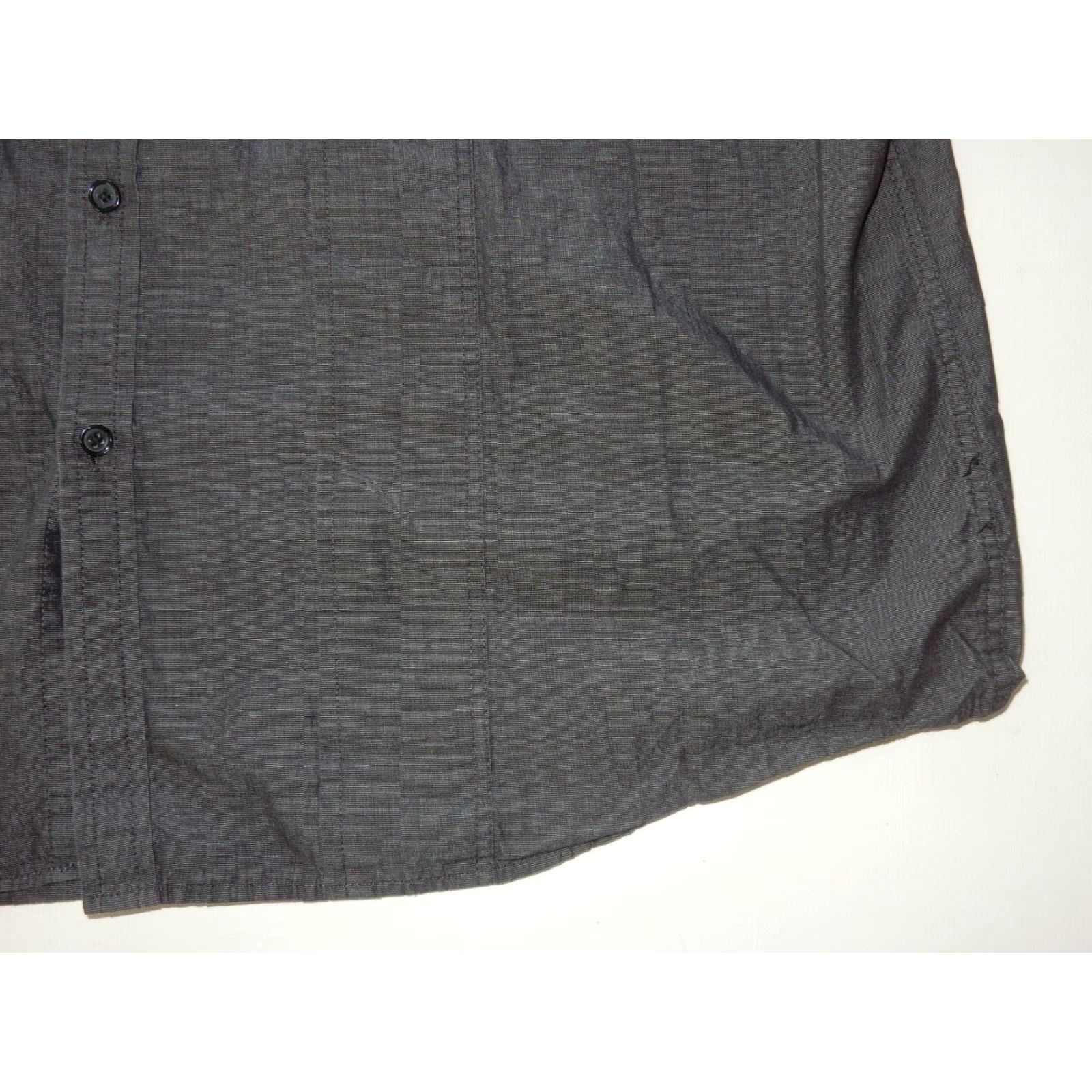 Incu VINTAGE INC Men's Button-Front Shirt Long Sleeve Size XXL Gray Cotton 90s Casual Mens Size US XXL / EU 58 / 5 - 2 Thumbnail