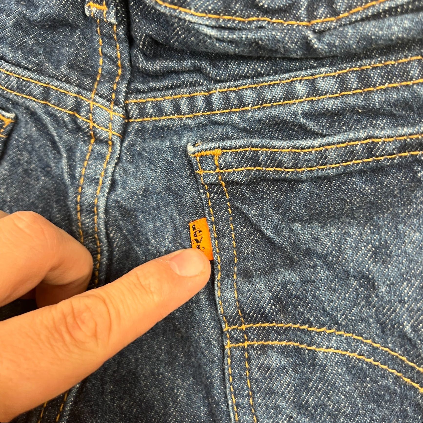 Levi's VINTAGE Levi's Bermuda Shorts Men's 35 Distressed Blue Denim 8" Inseam Classic Size US 35 - 7 Thumbnail
