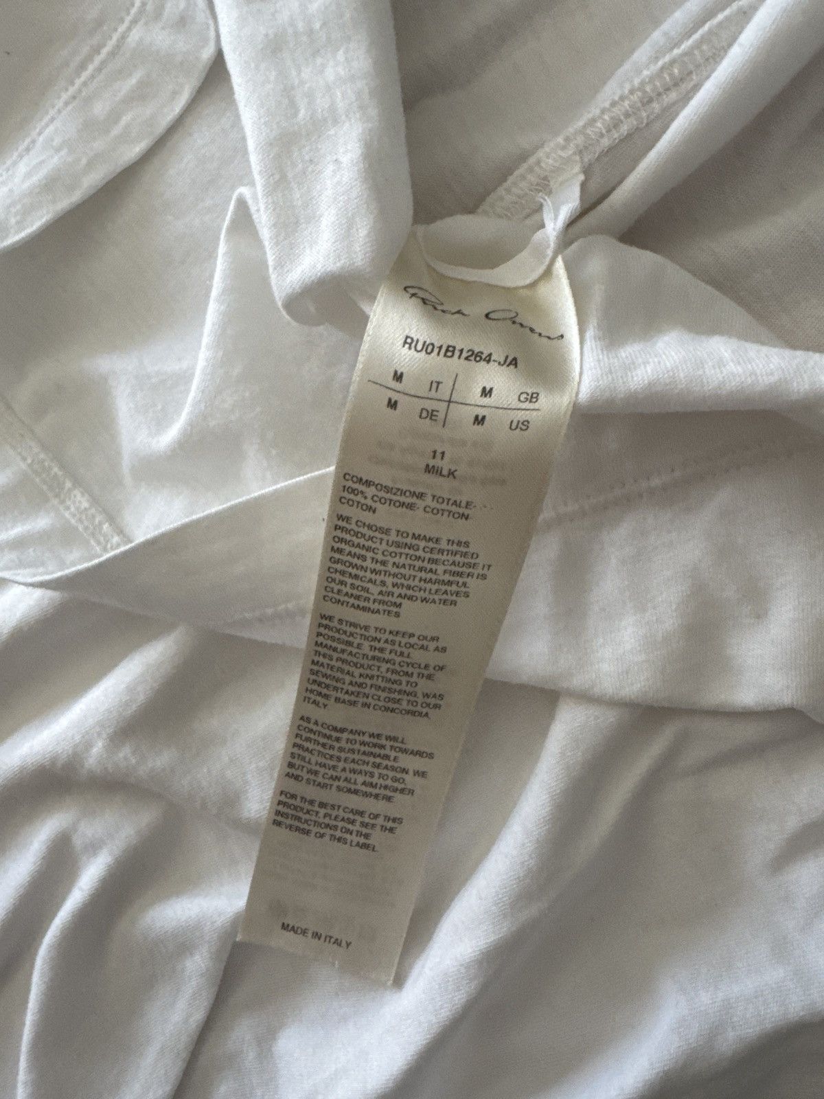 Rick Owens Rick Owens Level T White M Size US M / EU 48-50 / 2 - 2 Thumbnail