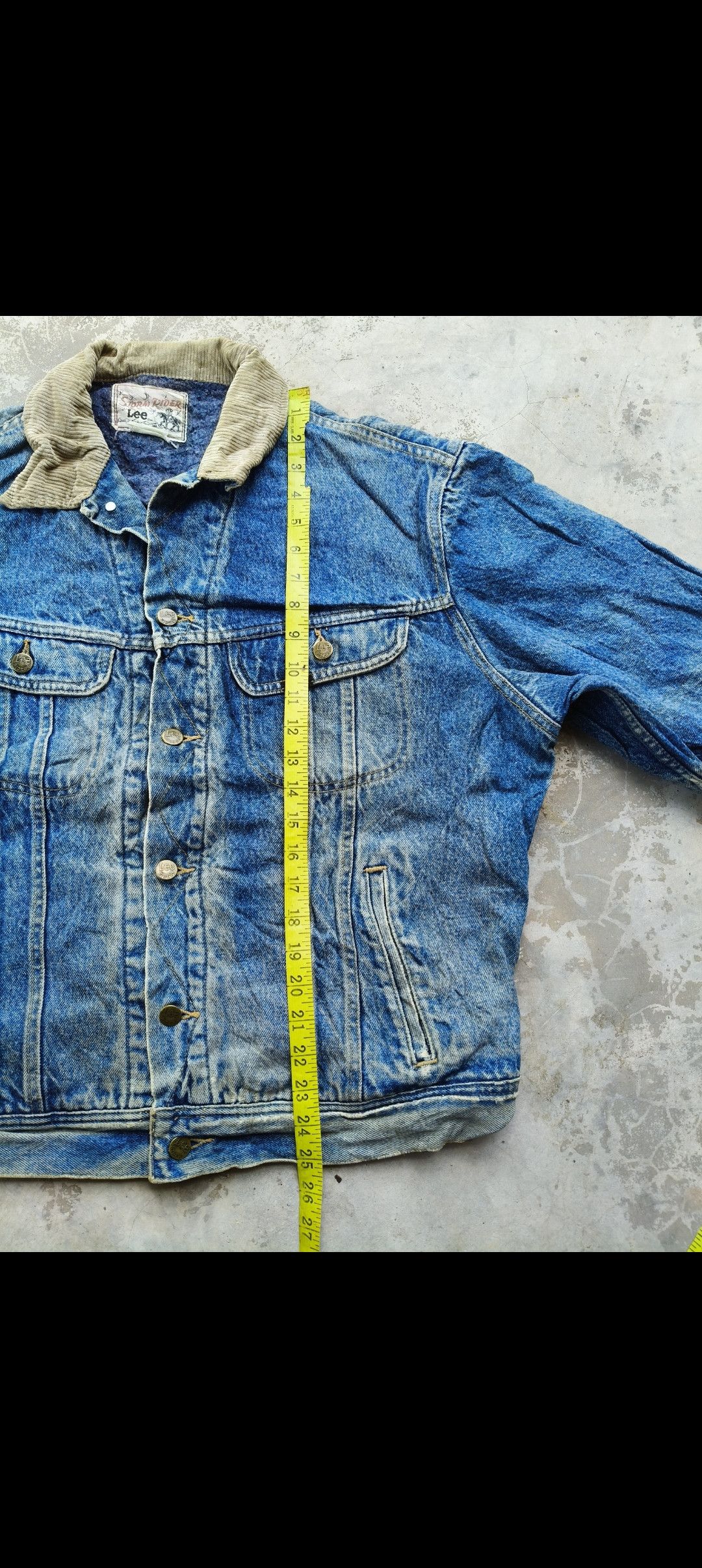 Lee Vintage Lee Strom Rider Denim Jacket (Distressed) Size US L / EU 52-54 / 3 - 14 Thumbnail
