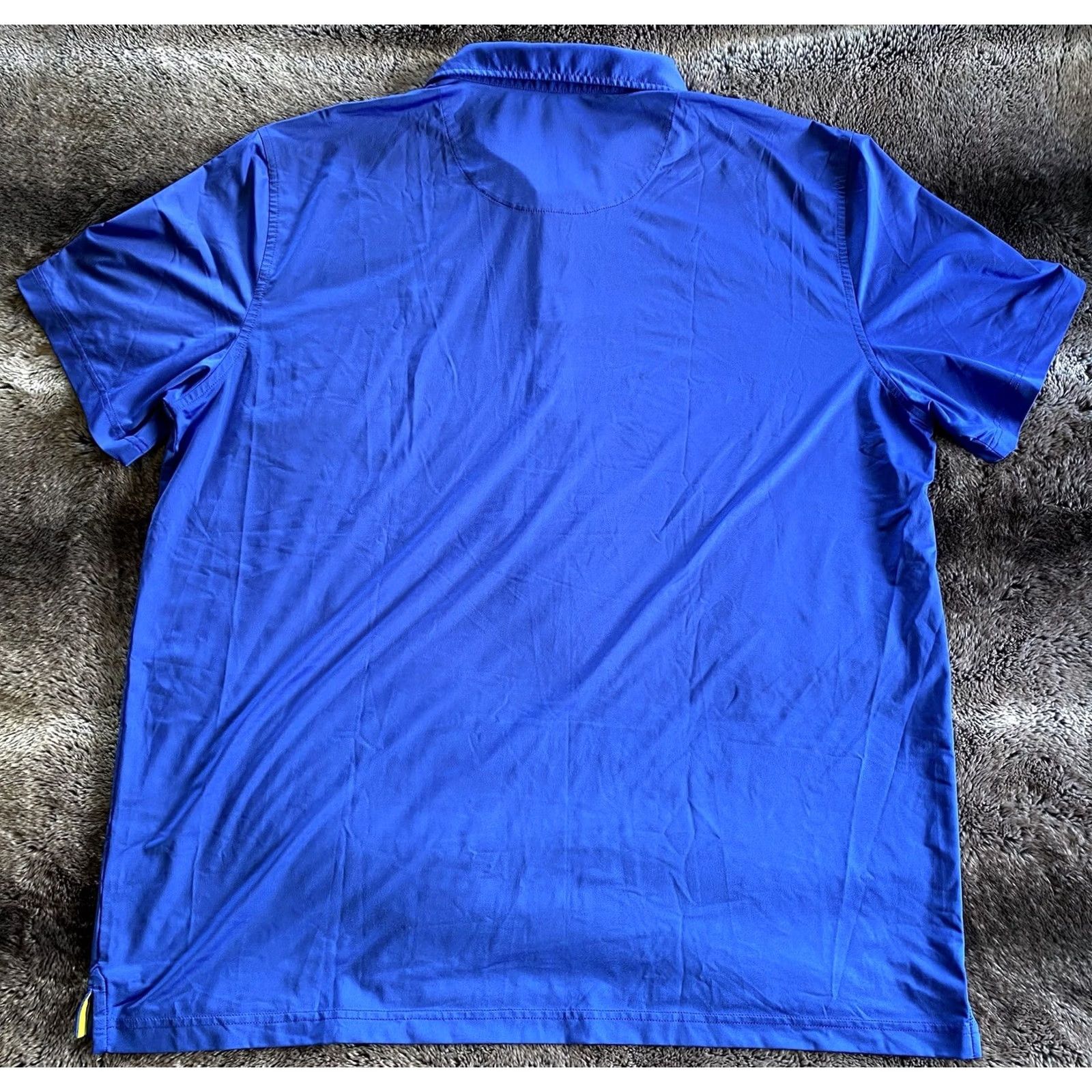 Vintage Donald Ross Sportswear Polo Shirt Palm Tree Mens 2XL Blue Golf Shirt Polo Men 2XL Size US XXL / EU 58 / 5 - 2 Thumbnail