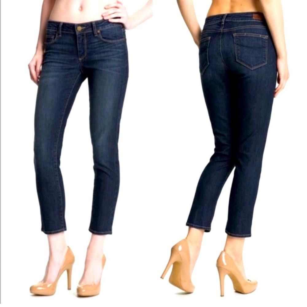 Paige PAIGE Denim Kylie Crop Jeans Size 28 Sedona Medium Wash Size 28" / US 6 / IT 42 - 1 Thumbnail
