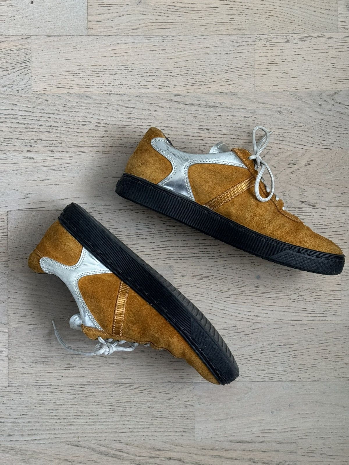 Prada Vintage Prada Suede sneakers Size US 7 / IT 37 - 5 Thumbnail